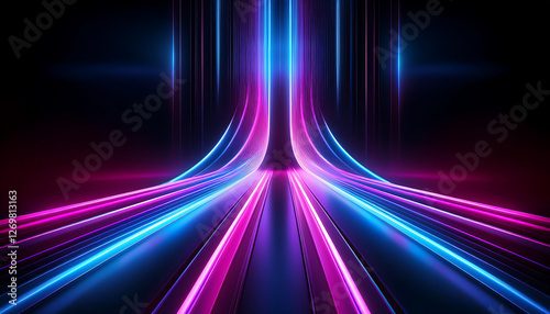 abstract background with rays