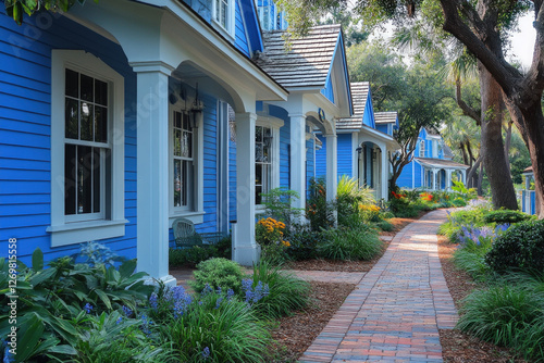 A charming street in Blufft...