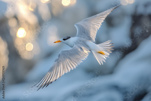 An interior least tern in f...