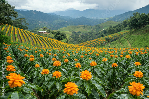 Colombia Coffee Plantation