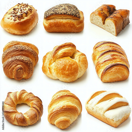 Croissant Isolated