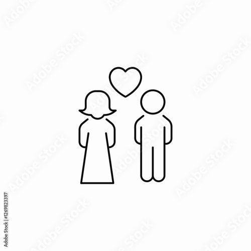 gender love icon sign vector