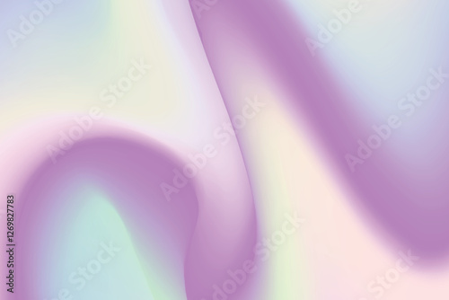 Abstract Iridescence Holographic Background Pastel Gradient. Trendy Modern Design Gradient Holographic texture
