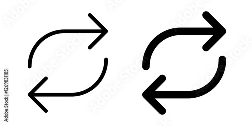 Repost icon symbol simple design