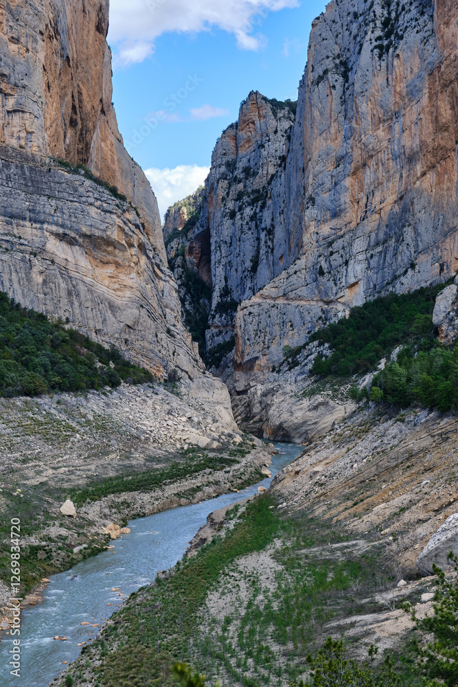 Obraz premium Congost de Mont Rebei, Aragon, Spain