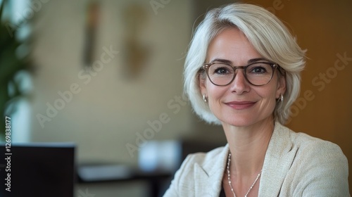 Portrait of a Confident Mature Woman