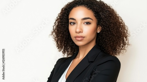 Portrait of a Confident Young Businesswoman