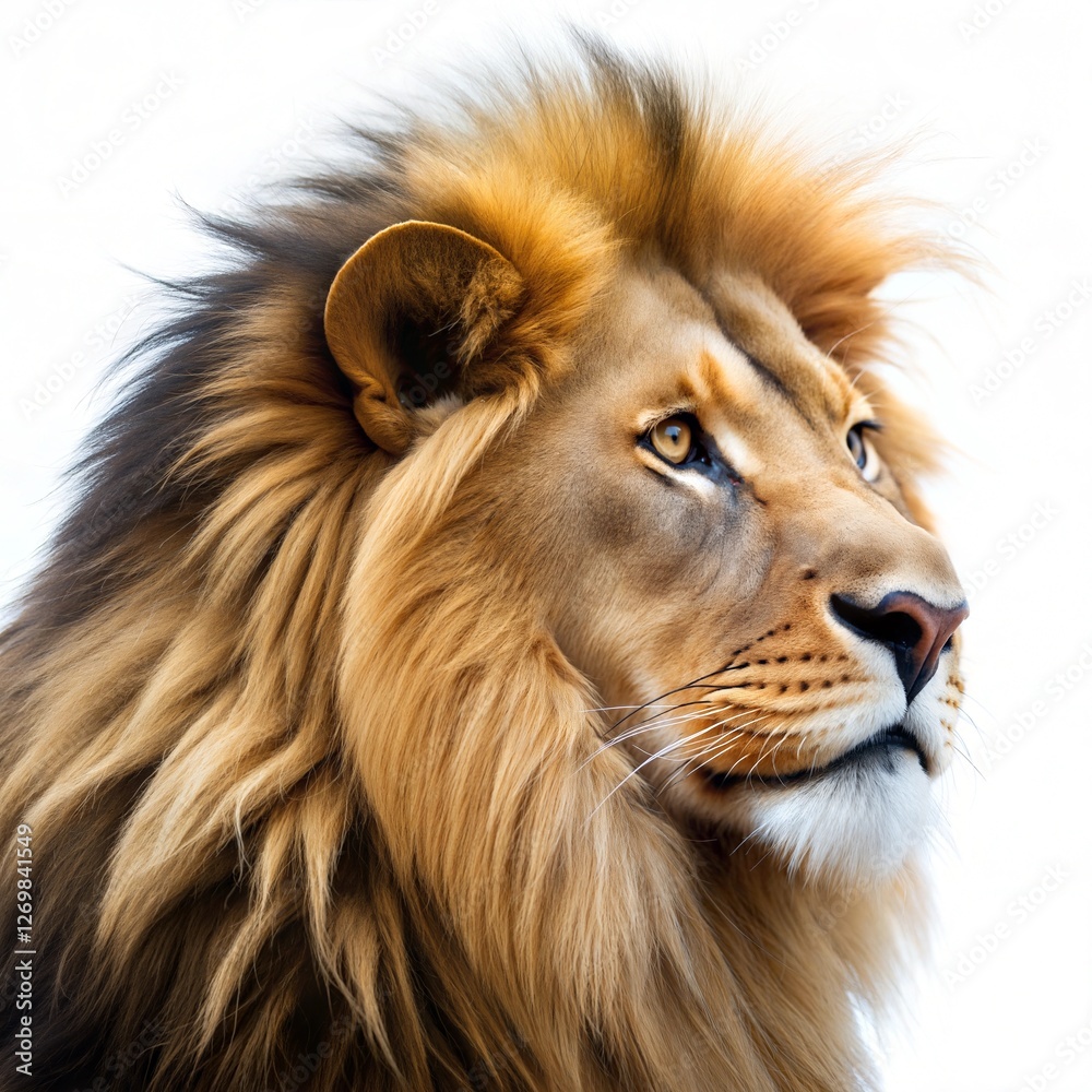 Fototapeta premium Noble Lion's Majesty.