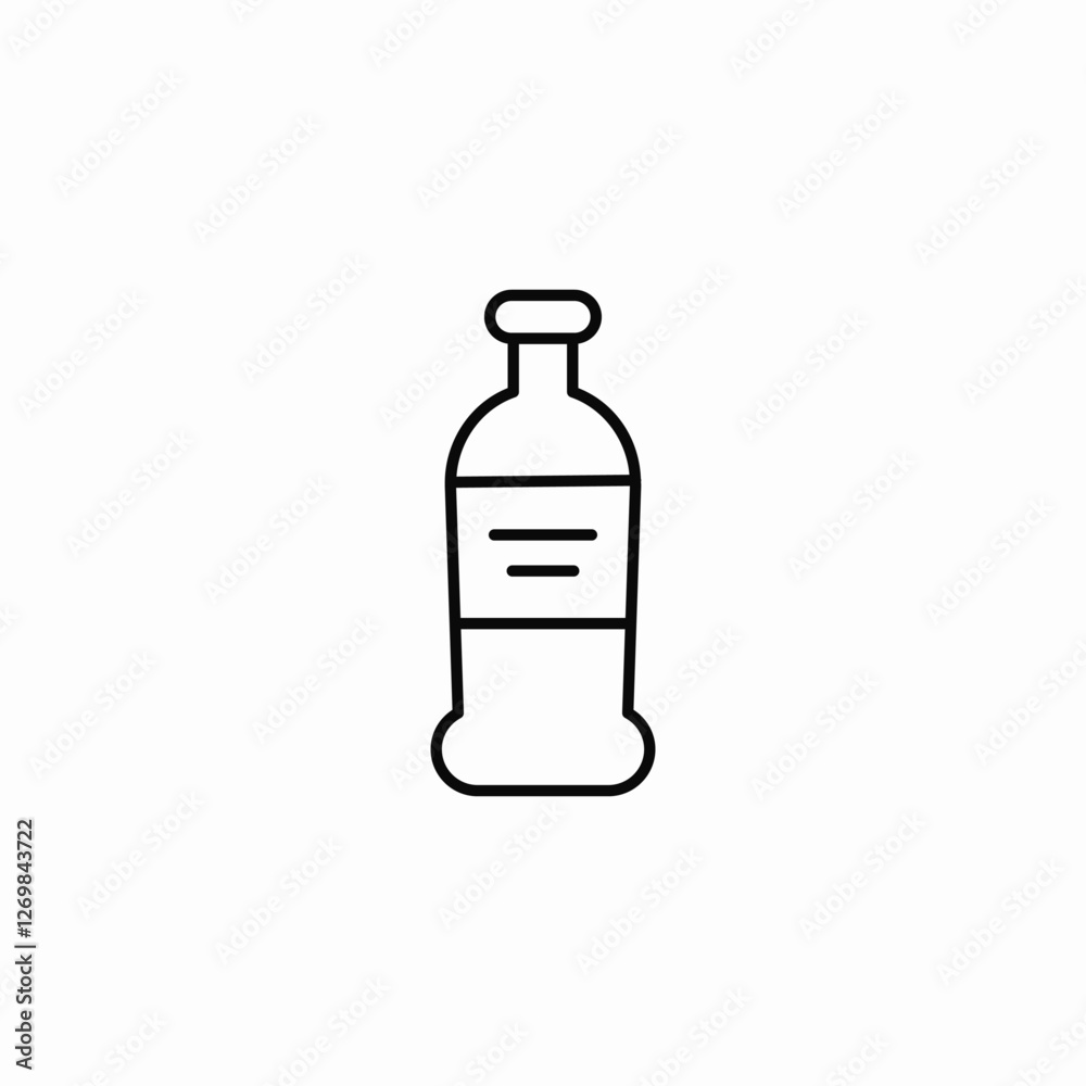 drink bottle icon sign vector drink bottle icon sign vector