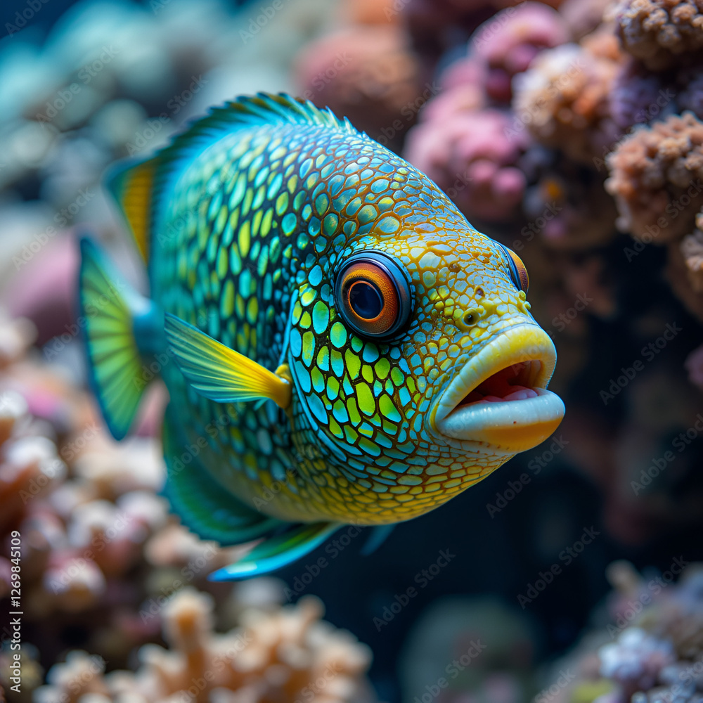 Obraz premium fish in aquarium