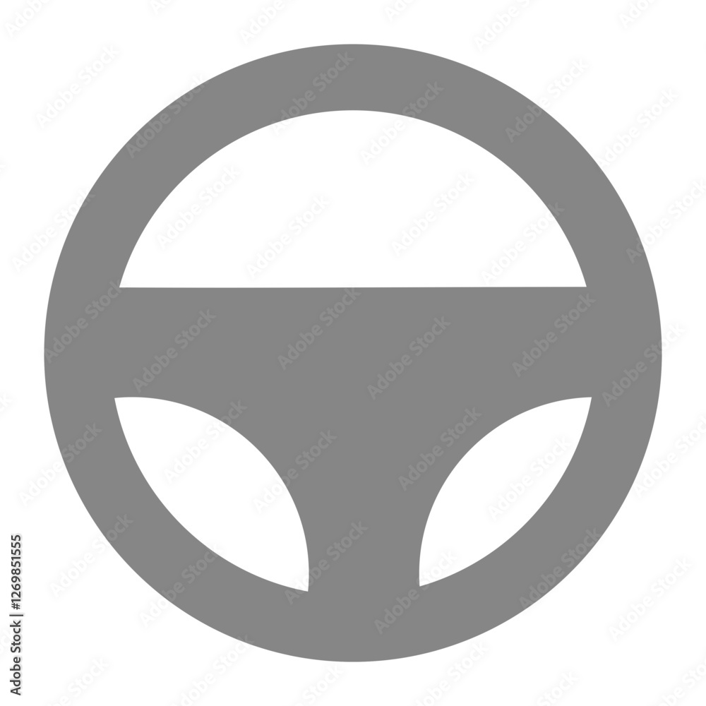 Obraz premium AI black grey icon pack
