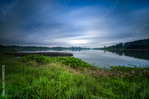lake and sky