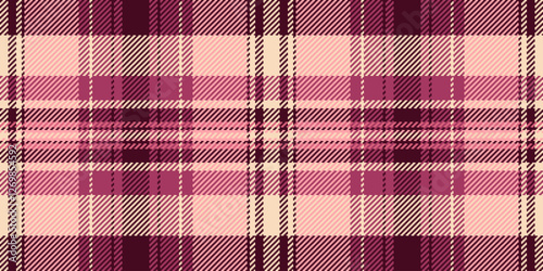 Elegant blush pink and burgundy plaid pattern.  Perfect for textile design, fashion, or website backgrounds.
