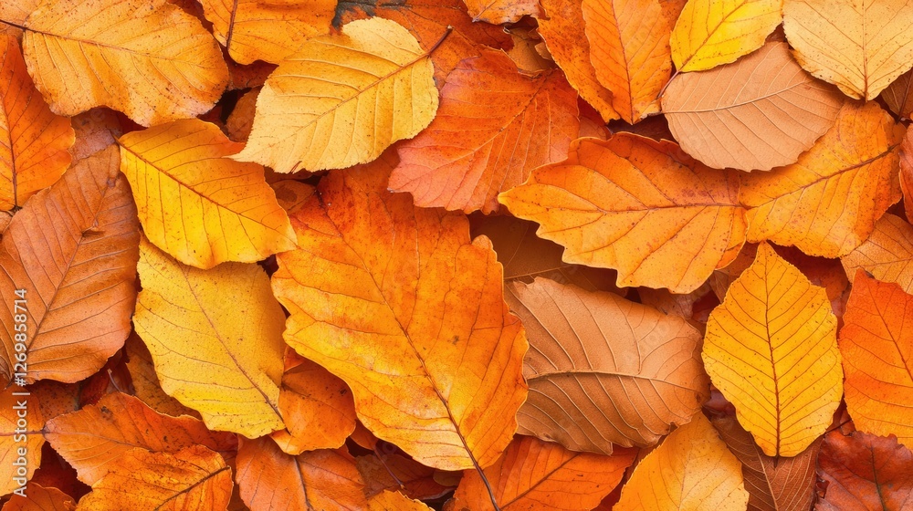 Autumn leaves on the forest floor (4) Autumn leaves on the forest floor (4)