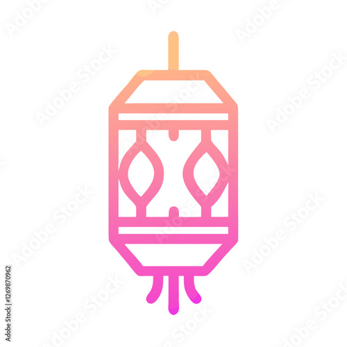 modern interior equipment. Chandeliers, lamps on desk and floor. colorful vector icon Lamp icon, on withe background 