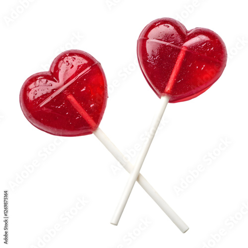 heart lollipops