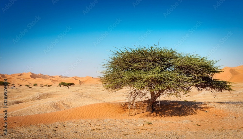 drought tolerant ghaf tree in ras al khaimah desert uae prosopis cineraria arid landscape desertification fight drought tolerant ghaf tree in ras al khaimah desert uae prosopis cineraria arid landscape desertification fight