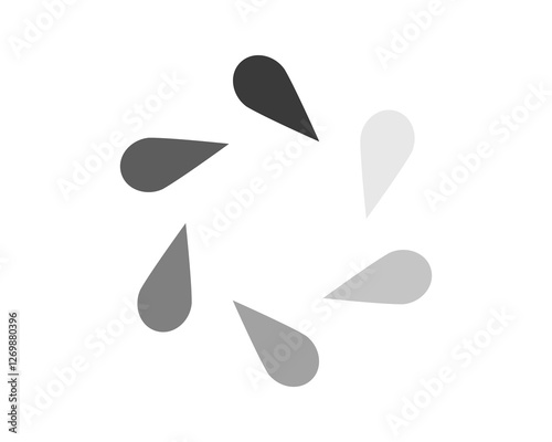 Loading bar status icon. Vector illustration. Vector loaded icons. Download progress. Donload or Upload.