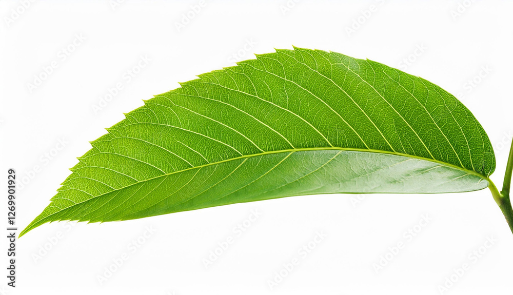 Fototapeta premium Green Leaf Close-up