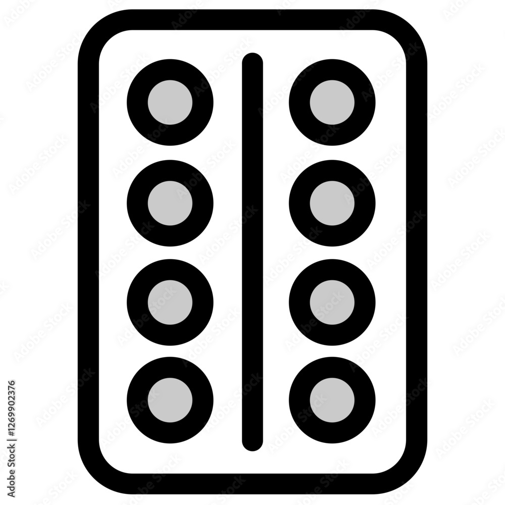 Medical pills - clean and modern pharmacy and medicine icon Medical pills - clean and modern pharmacy and medicine icon