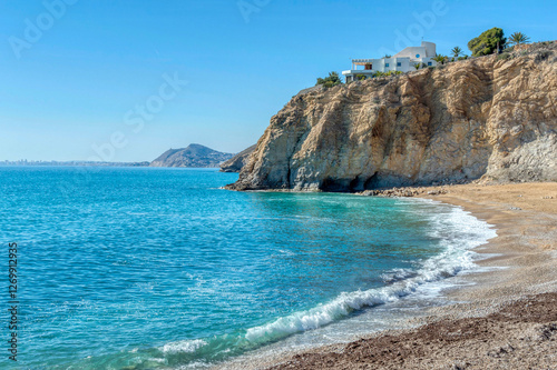 CALA_BOL NOU BEACH, VILLAJOYOSA, ALICANTE, SPAIN