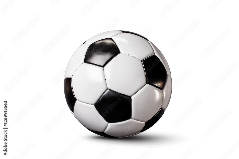soccer ball isolated on a white background soccer ball isolated on a white background