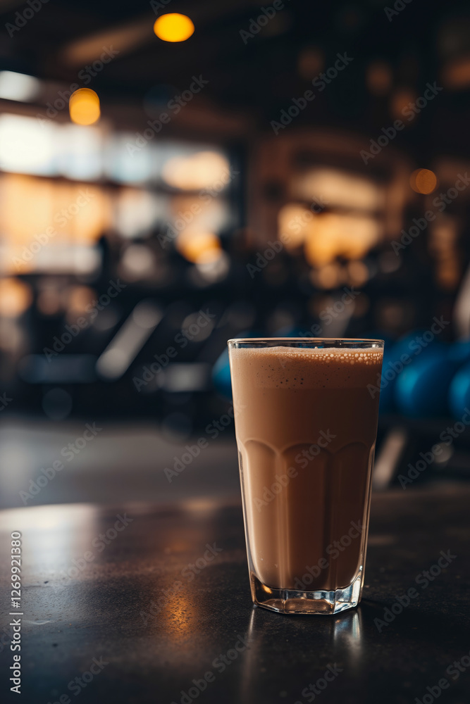 A glass of coffee sitting on top of a table