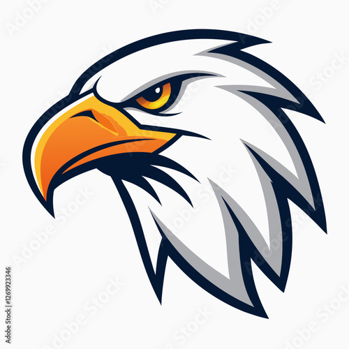 Vector eagle design for logo and mascot