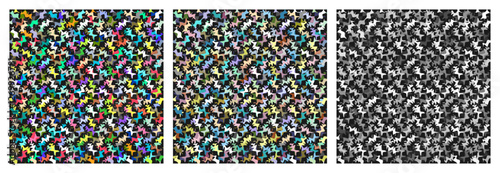 Seamless pattern, Background, Colors easily changed, Vector illustration.