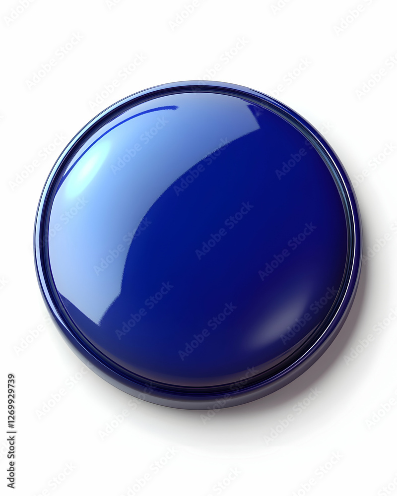 A vibrant blue circular button with a glossy finish, perfect for digital design projects, web applications, and user interfaces, adding a modern touch to any visual work. A vibrant blue circular button with a glossy finish, perfect for digital design projects, web applications, and user interfaces, adding a modern touch to any visual work.