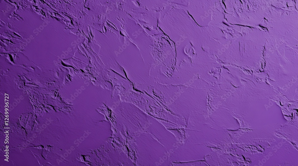 Fototapeta premium Purple Textured Wall Art: A Stunning Architectural Design