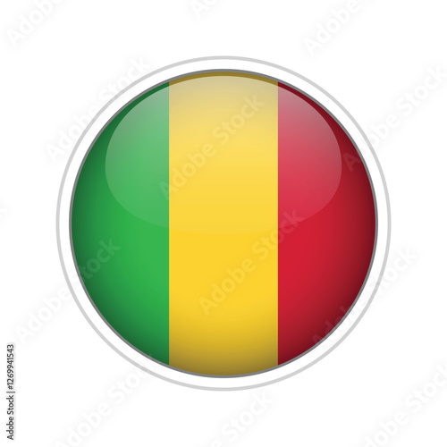 Mali Flag Sphere Vector Free Download Mali Flag Sphere Vector - GFXLoad