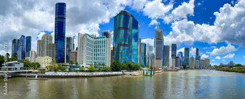 Obraz na płótnie Brisbane city in Queensland, Australia w salonie
