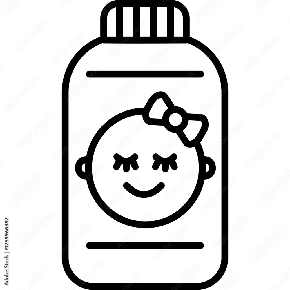Baby Powder Icon Baby Powder Icon