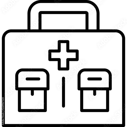 Military First Aid Kit Icon