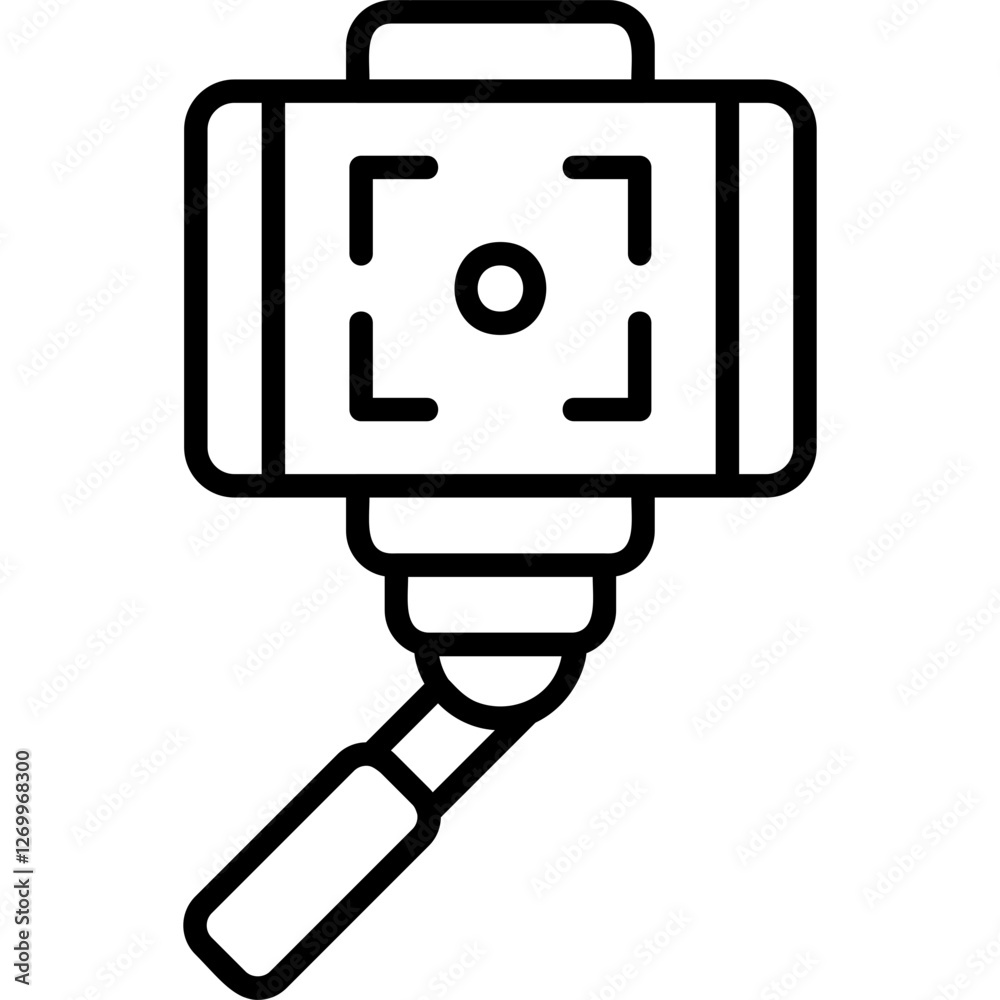 Selfie Stick Icon Selfie Stick Icon