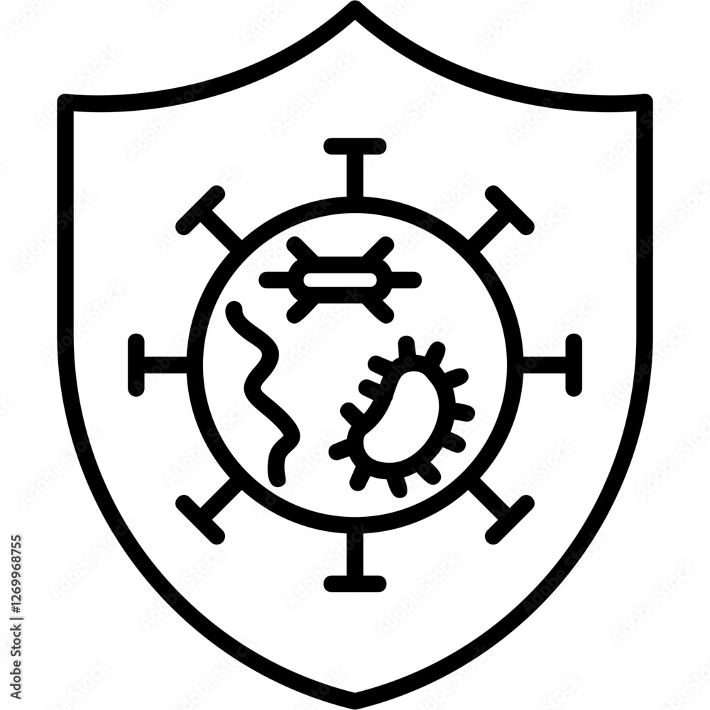 Germs Protected Icon