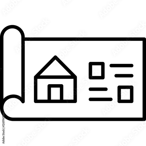 House Blueprint Icon