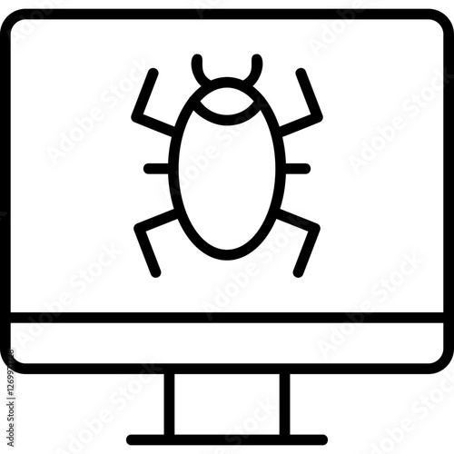 Computer Virus Icon