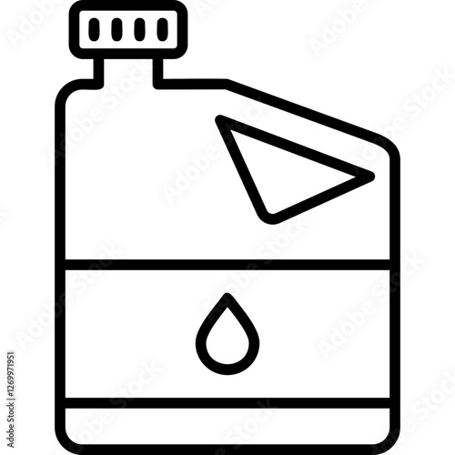 Engine Oil Icon