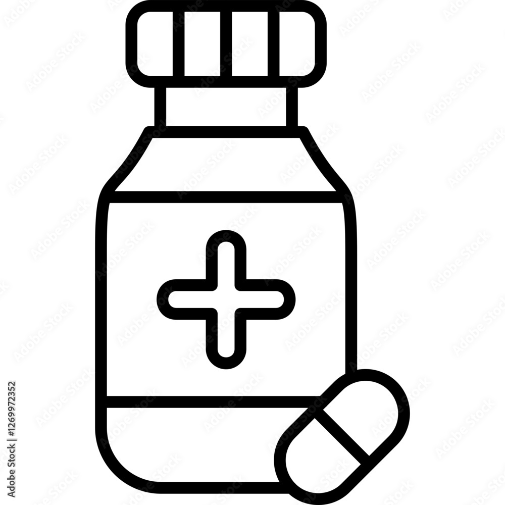 Obraz premium Medicine Icon