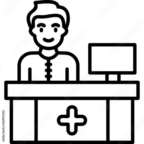 Receptionist icon