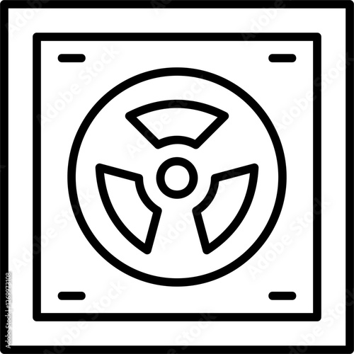 Radioactive icon