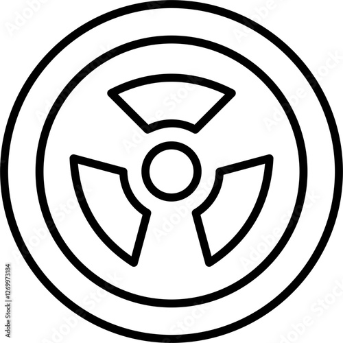 Radiation icon