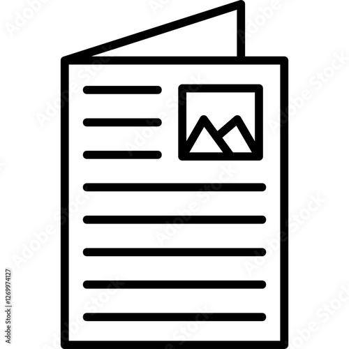 Flyer icon