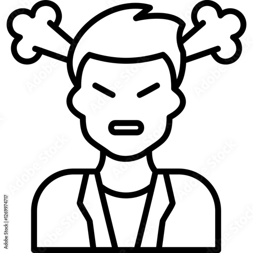 Anger icon