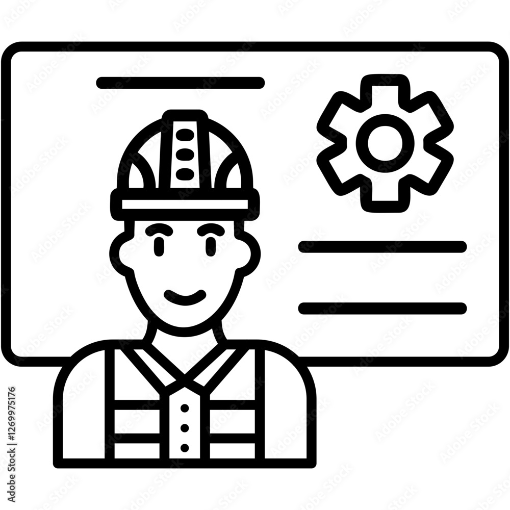 Obraz premium Presentation Icon