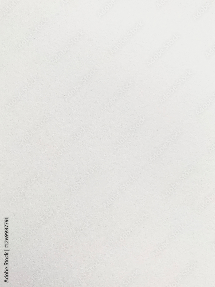 Plain white paper texture with a smooth and clean surface