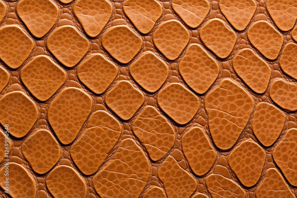 Brown Leather Reptile Skin Texture Background Brown Leather Reptile Skin Texture Background