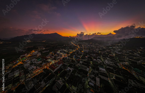 Visiting the stunning tourist attractions in Dieng, Central Java